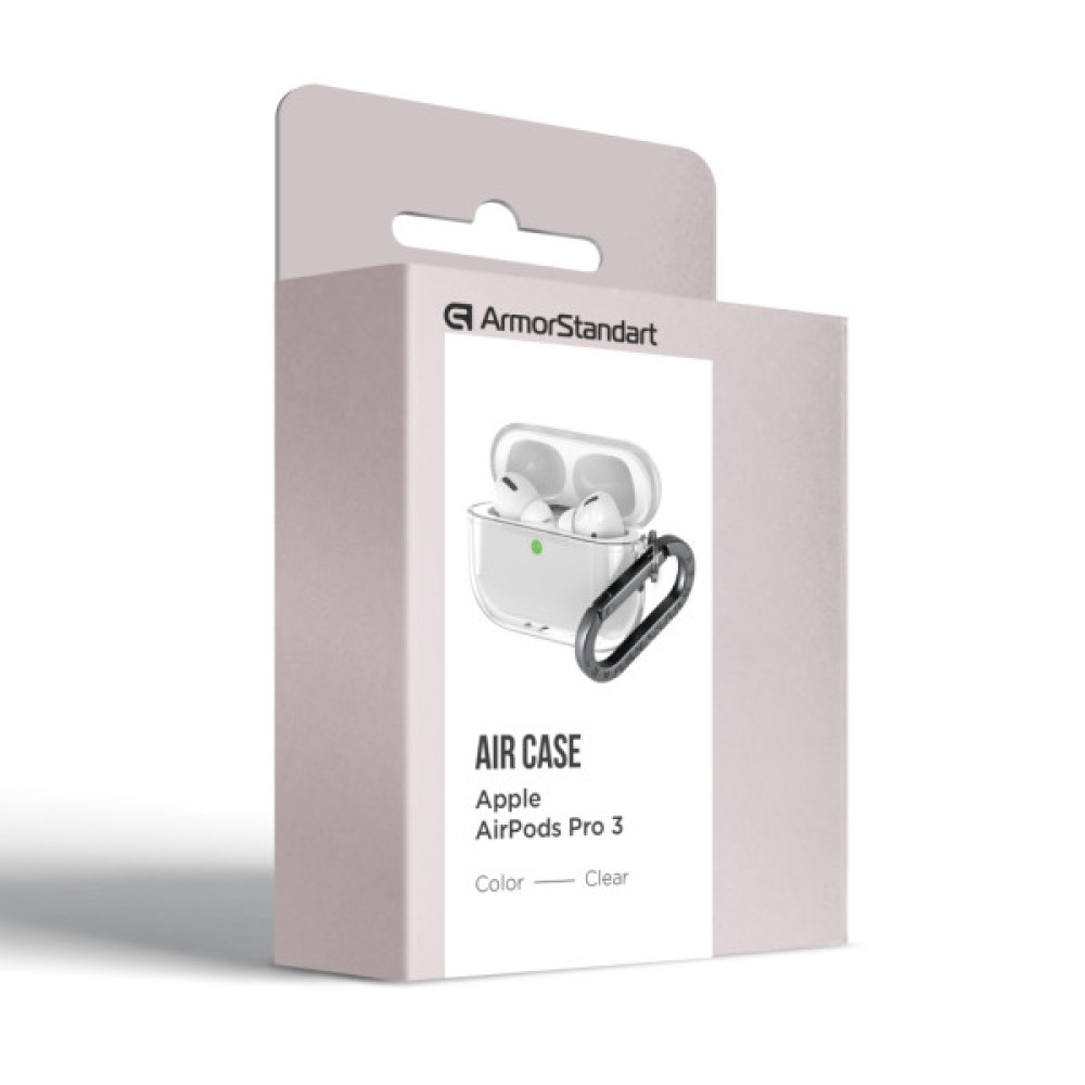 Чохол для навушників Armorstandart Air для Apple Airpods Pro 3 Clear (ARM88268) (ARM88268)