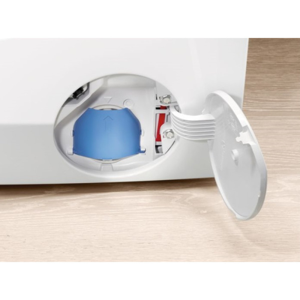 Пральна машина Electrolux вбудована фронтальна, 8кг, 1400, B, 55см, дисплей, пара, інвертор, білий