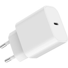 Зарядний пристрій Gembird USB-C PD20W white (TA-UC-PD20-01-W)