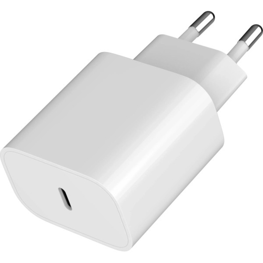 Зарядний пристрій Gembird USB-C PD20W white (TA-UC-PD20-01-W)