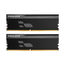 Модуль пам'яті для комп'ютера DDR4 16GB (2x8GB) 3200 MHz Onyx Black Prologix (PRO16GB3200YB4K)
