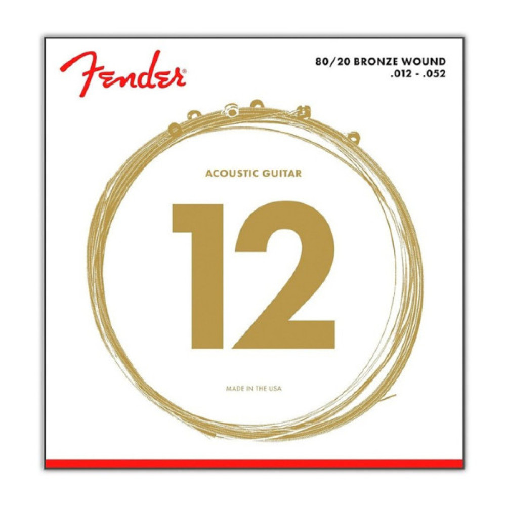 Струни для гітари Fender 70L (12-52) (21504)
