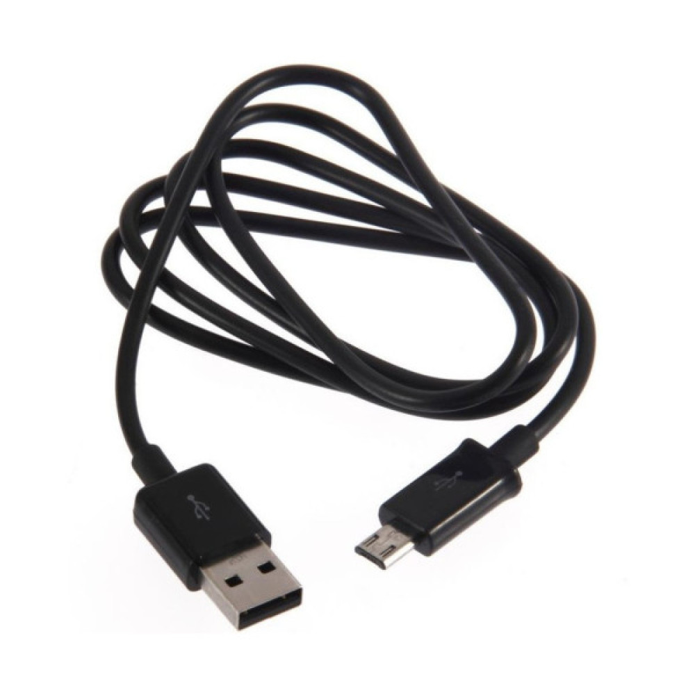 Дата кабель USB 2.0 AM to Micro 5P 1.0m black Dengos (PLS-M-SM-BLACK)
