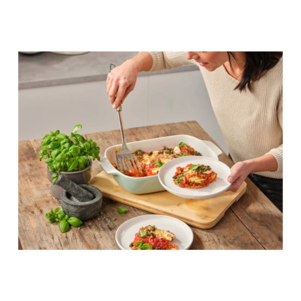 Форма для випікання KitchenAid з кришкою керамогранітна 3,8 л Фісташкова (CC007426-001)