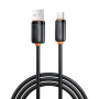 Дата кабель USB 2.0 AM to USB-C 1.0m 3A black XO (XO-CB-300UC-BK)