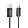 Дата кабель USB 2.0 AM to USB-C 1.0m 3A black XO (XO-CB-300UC-BK)