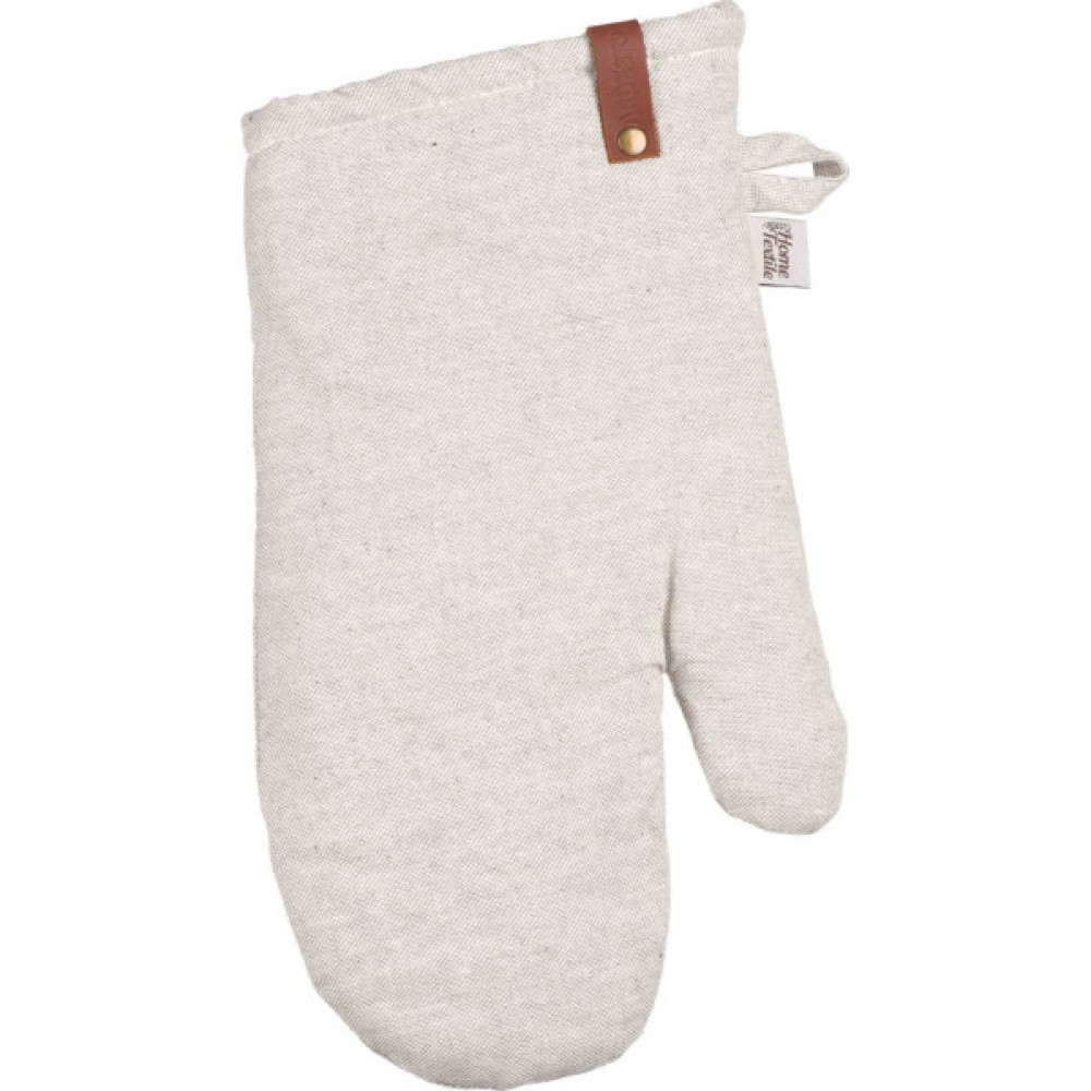 Кухонна прихватка Ardesto Рукавичка Oliver, 18х30 см, 100% бавовна, нап-ч: ватин, сірий світлий (ART05OL)