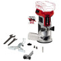 Фрезер кромковий акумуляторний Einhell Professional TP-ET 18LI BL - Solo 18В цанга 6 та 8мм 10000-30000об/хв 1.34кг без АКБ та ЗП Фрезер кромковий акумуляторний Einhell Professional TP-ET 18LI BL - Solo 18В цанга 6 та 8мм 10000-30000об/хв 1.34кг без АКБ та ЗП