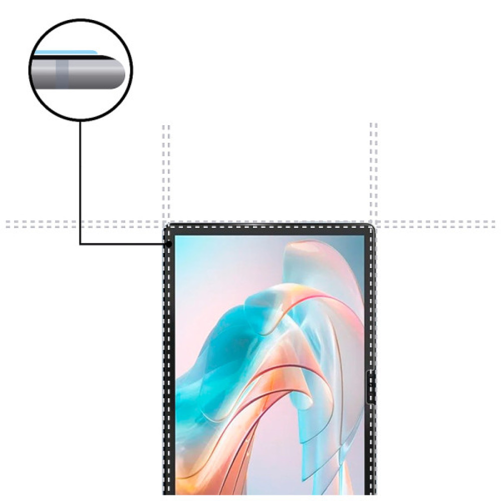 Скло захисне BeCover Oscal Pad 13 10.1" (709616) Скло захисне BeCover Oscal Pad 13 10.1" (709616)
