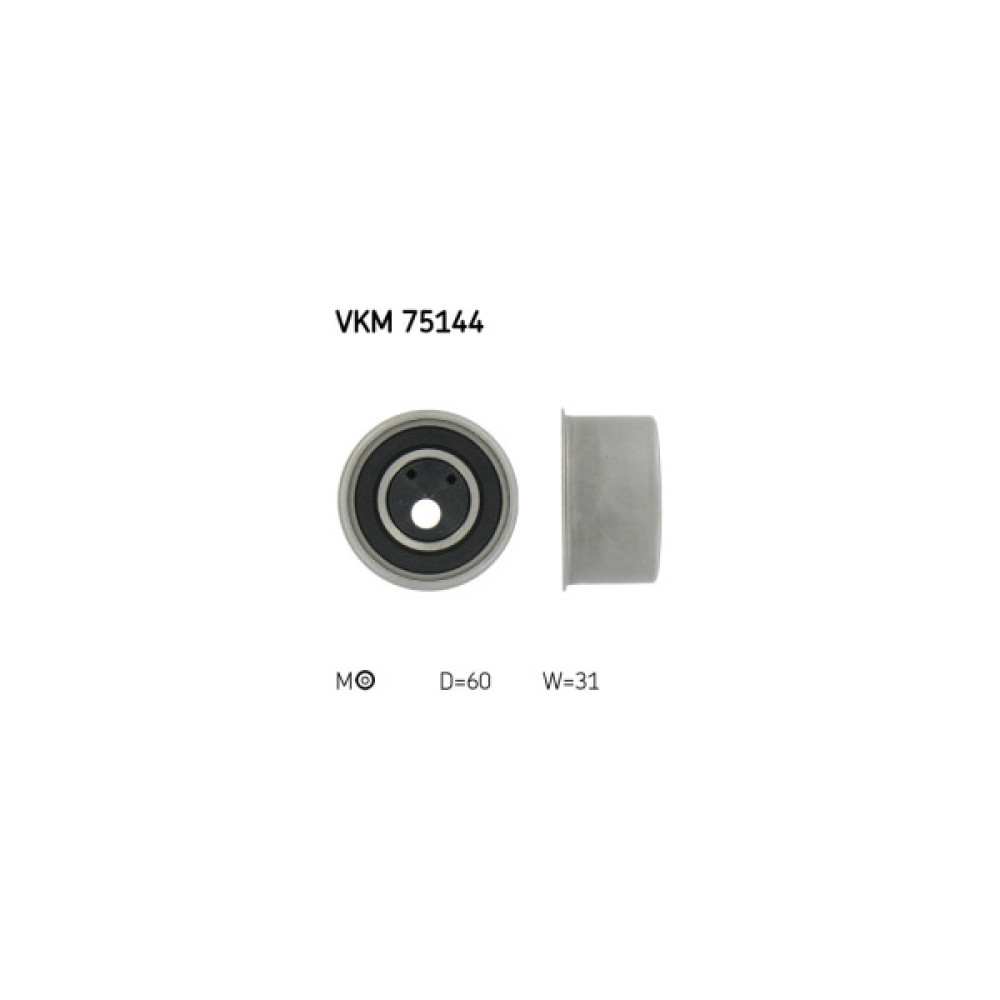 Ролик натягувача ременя SKF VKM 75144 Ролик натягувача ременя SKF VKM 75144