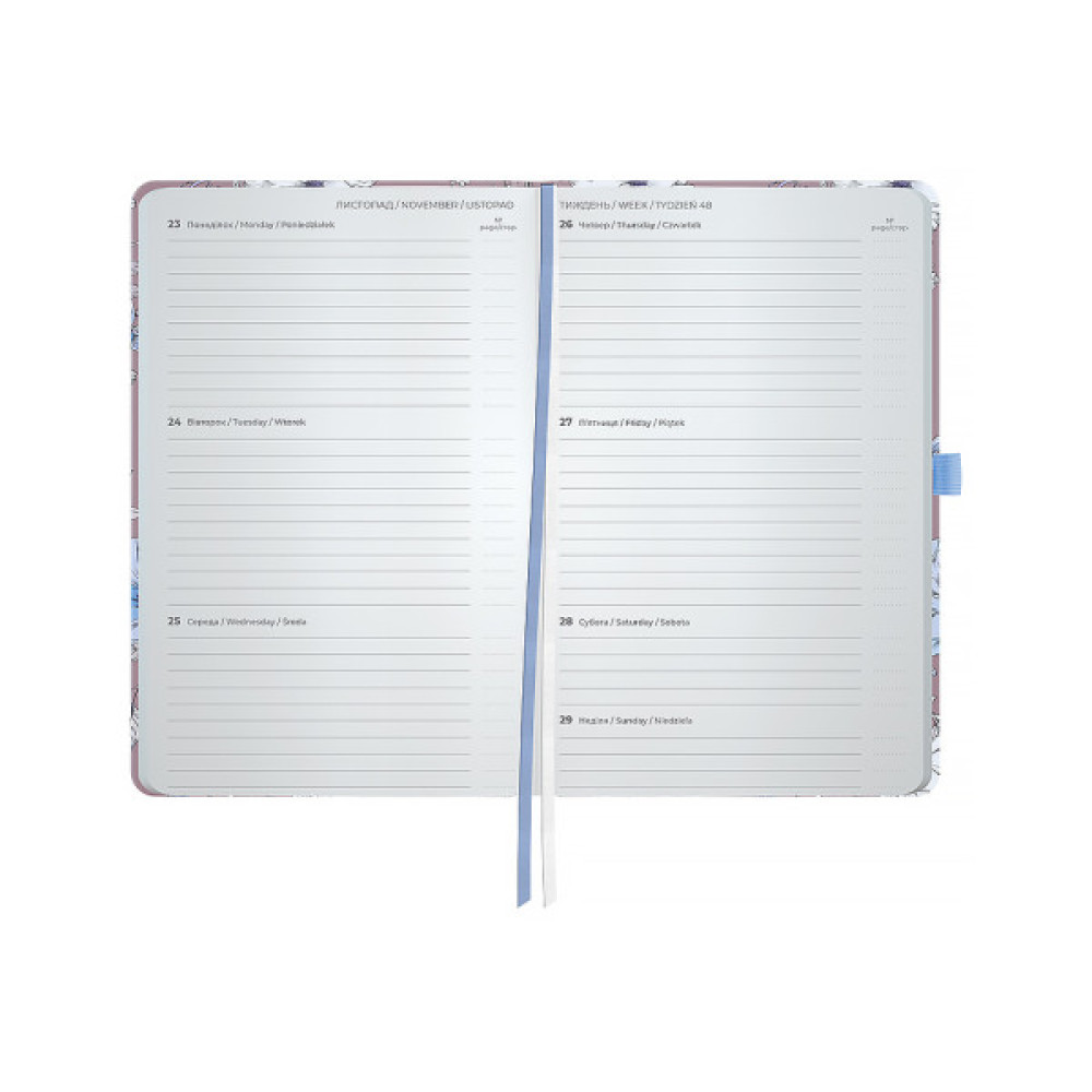 Тижневик Axent датований 2026 Partner 125х195, Blue Elegance (8524-26-1-A-PPS)
