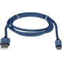 Дата кабель USB 2.0 AM to USB-C 1.0m PRO blue Defender (87817) Дата кабель USB 2.0 AM to USB-C 1.0m PRO blue Defender (87817)