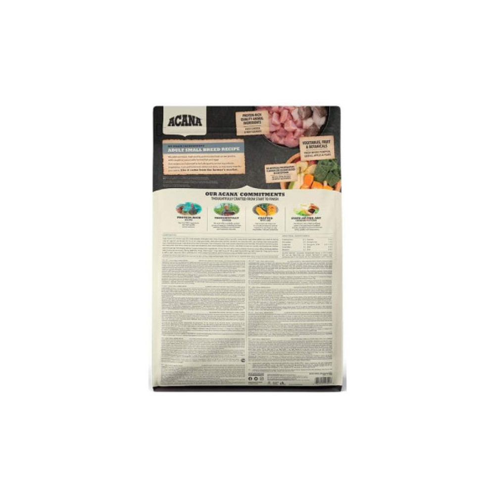 Сухий корм для собак ACANA Adult Small Breed Recipe 2 кг (0064992523206)