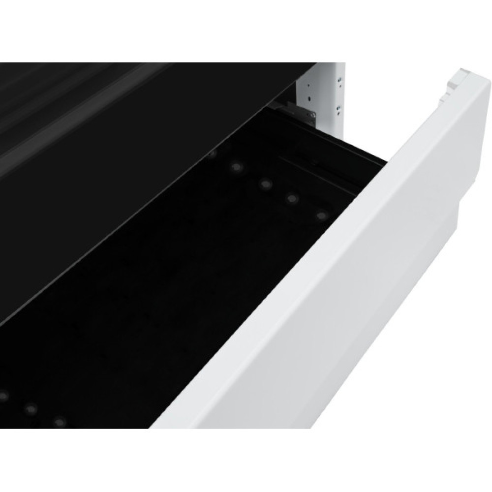 Плита Hansa з комбі. вар. поверхнею, 50х60см, 65л, емаль, газ контр., білий