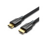 Кабель мультимедійний HDMI M to HDMI M 1.0m 8K cotton braided black Vention (AAUBF)