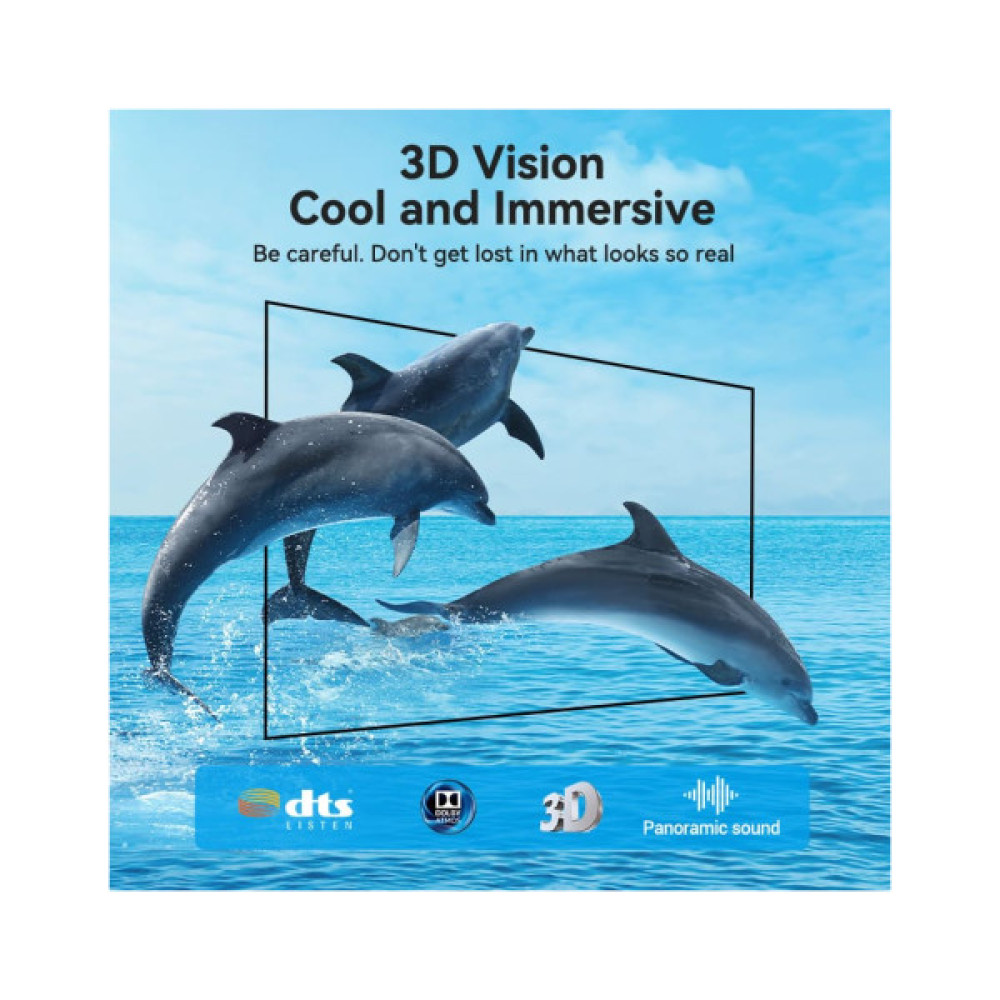 Кабель мультимедійний HDMI M to HDMI M 1.0m 8K cotton braided black Vention (AAUBF)