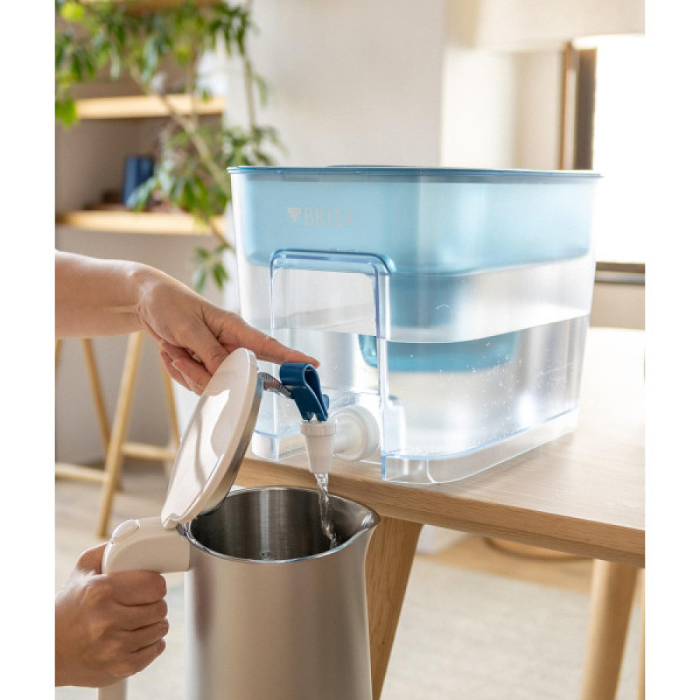 Фільтр-глечик Brita Flow Memo MXPro 8.2л (5.2л очищеної води) з картриджем синій