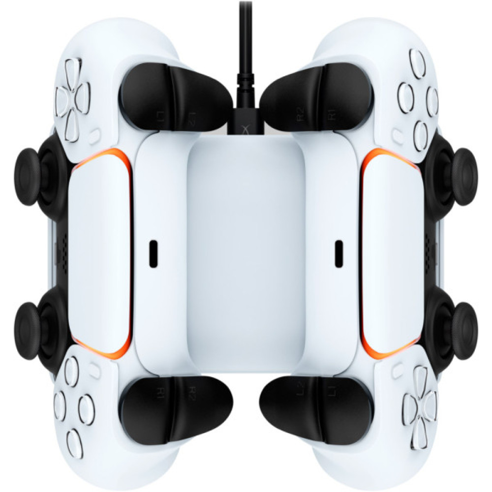 Зарядний пристрій HyperX ChargePlay Duo для PS5 DualSense White (51P68AA)