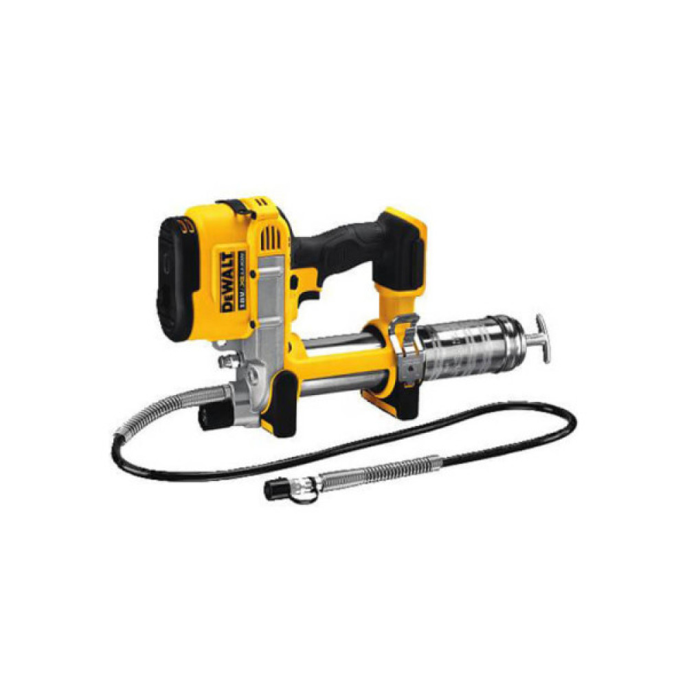Шприц для мастила DeWALT 18В XR Li-lon, 147.87 мл/хв, 3.63 кг, (без АКБ та ЗП) (DCGG571NK)