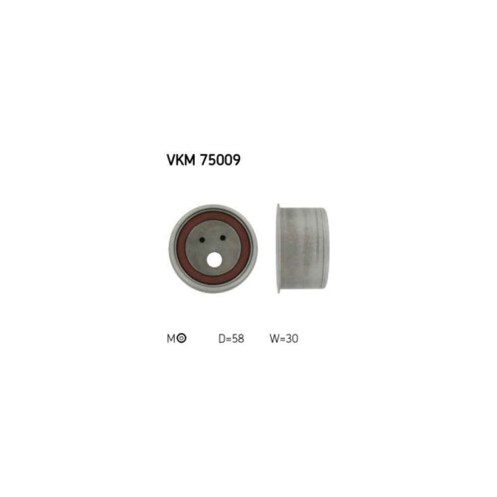 Ролик натягувача ременя SKF VKM 75009