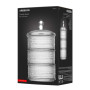 Цукорниця Ardesto Verbena, 12,5 х 25,5 см, скло, прозорий (AR5021) Цукорниця Ardesto Verbena, 12,5 х 25,5 см, скло, прозорий (AR5021)