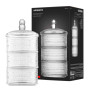 Цукорниця Ardesto Verbena, 12,5 х 25,5 см, скло, прозорий (AR5021) Цукорниця Ardesto Verbena, 12,5 х 25,5 см, скло, прозорий (AR5021)