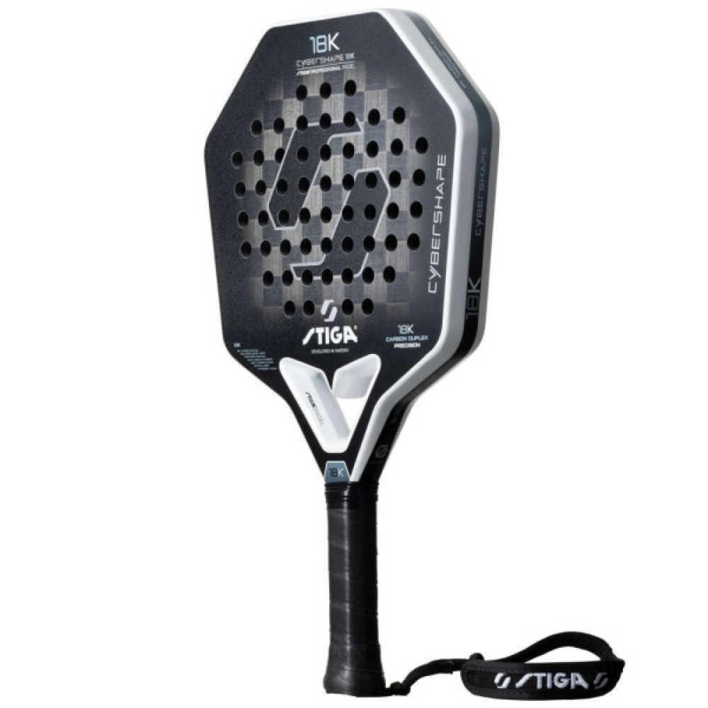 Ракетка для падел тенісу Stiga Racket Cybershape 18K (2202-1701-03) (931816)