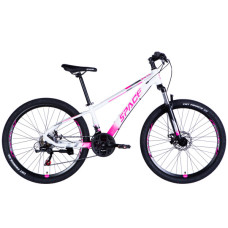 Велосипед Space 26" MERCURY DD FR рама-13" AL 2026 біло-рожевий (OPS-SP-26-085)