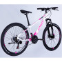 Велосипед Space 26" MERCURY DD FR рама-13" AL 2026 біло-рожевий (OPS-SP-26-085)