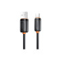 Дата кабель USB 2.0 AM to USB-C 1.0m 3A black XO (NB302-AC.black)