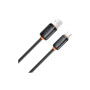 Дата кабель USB 2.0 AM to USB-C 1.0m 3A black XO (NB302-AC.black)