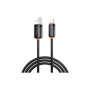 Дата кабель USB 2.0 AM to USB-C 1.0m 3A black XO (NB302-AC.black)
