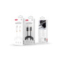 Дата кабель USB 2.0 AM to USB-C 1.0m 3A black XO (NB302-AC.black)