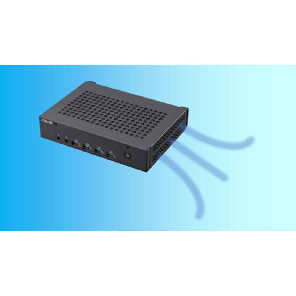 Комп'ютер персональний неттоп ASUS PN43-BBN100MD MFF, Intel N100, 1*SO-DIMM, M.2SSD, UMA, WiFi, NoOS