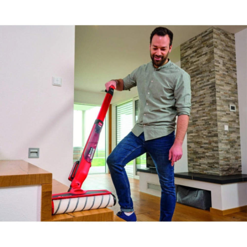 Очищувач підлоги акумуляторний Einhell CLEANEXXO PXC 18В 29см 450об/хв 2.5кг без АКБ та ЗП