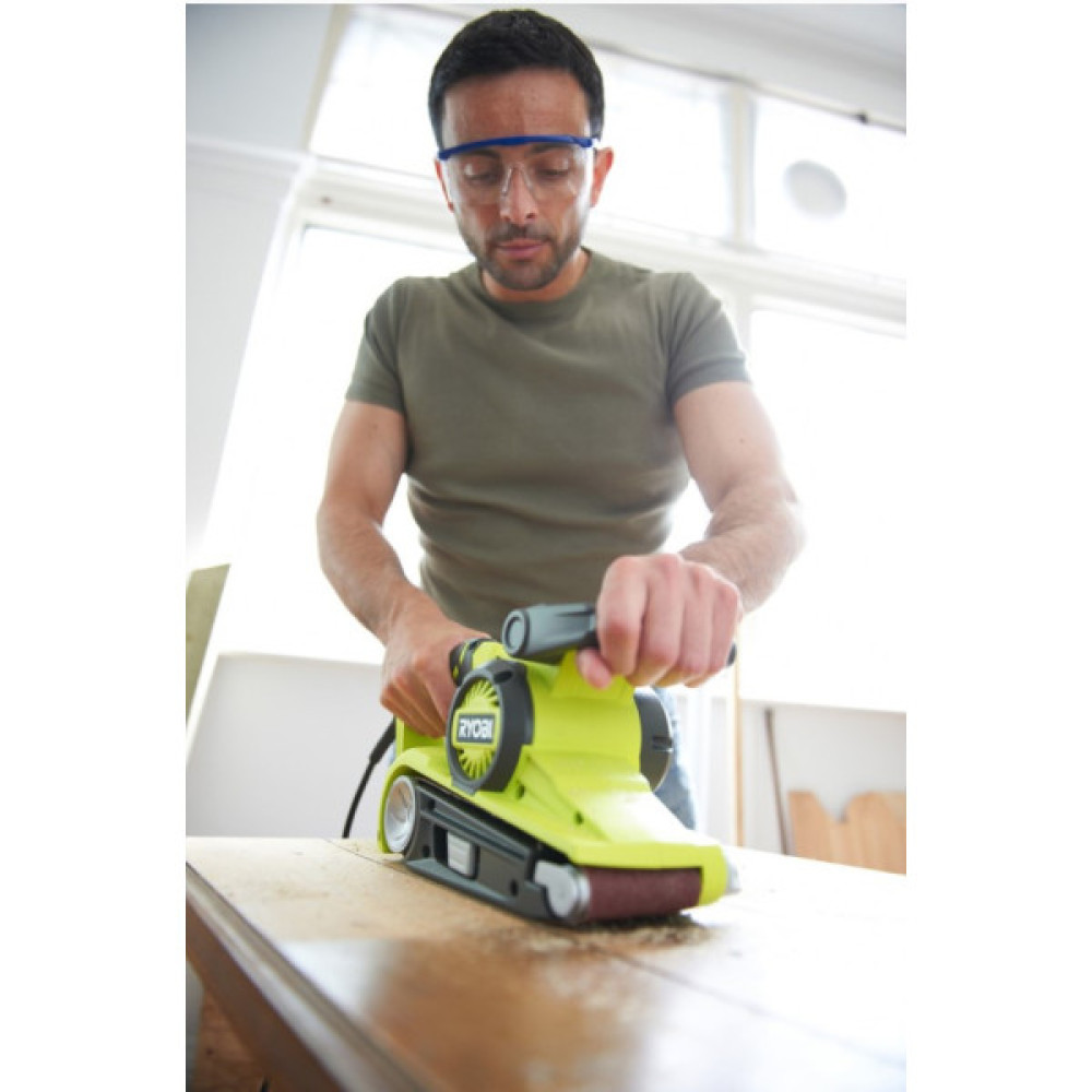 Шліфмашина стрічкова Ryobi EBS800 800Вт 76мм 320об·хв 3.3кг