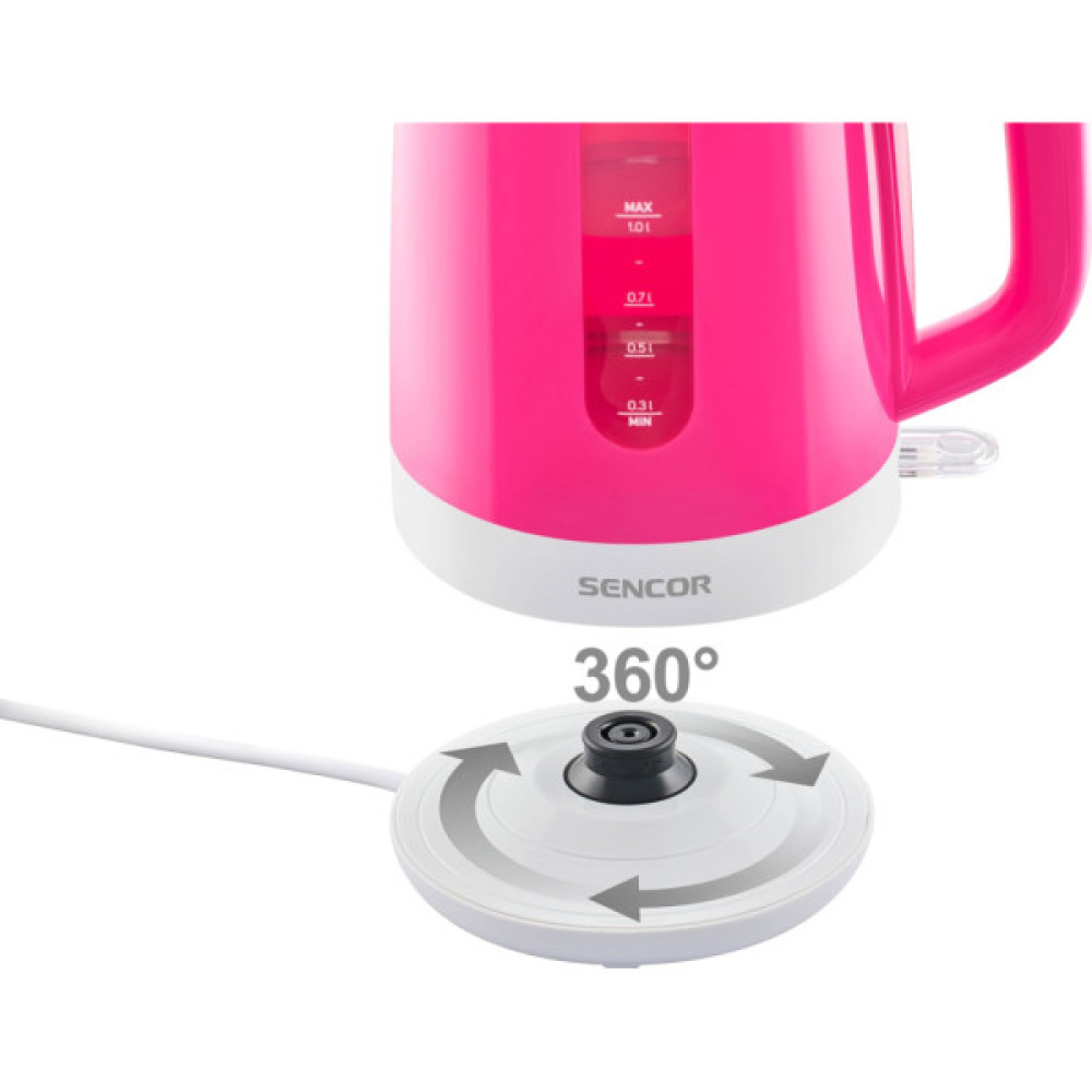 Електрочайник Sencor SWK 1028RS (SWK1028RS) Електрочайник Sencor SWK 1028RS (SWK1028RS)