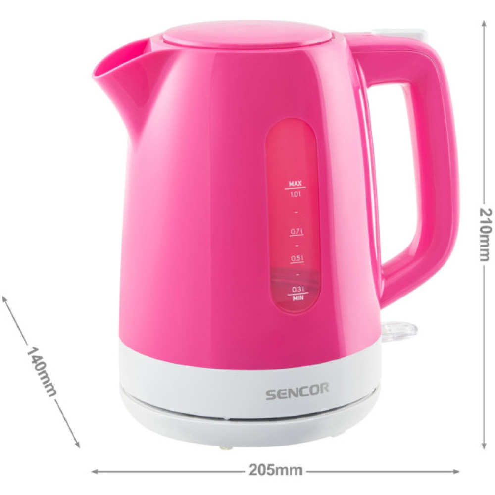 Електрочайник Sencor SWK 1028RS (SWK1028RS) Електрочайник Sencor SWK 1028RS (SWK1028RS)