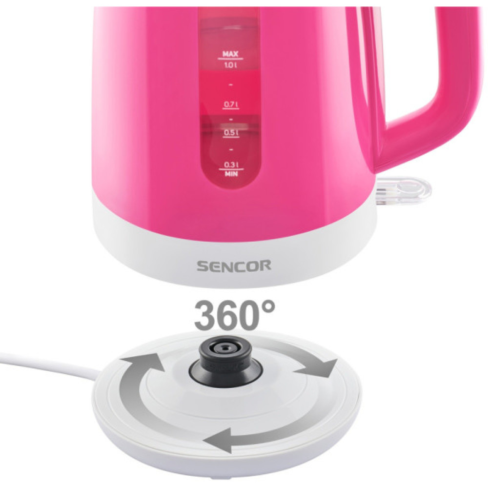 Електрочайник Sencor SWK 1028RS (SWK1028RS) Електрочайник Sencor SWK 1028RS (SWK1028RS)