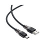 Дата кабель USB 2.0 AM to USB-C 1.2m 3.0A silicone braid Acefast (6974316283126)