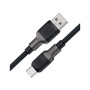 Дата кабель USB 2.0 AM to USB-C 1.2m 3.0A silicone braid Acefast (6974316283126)