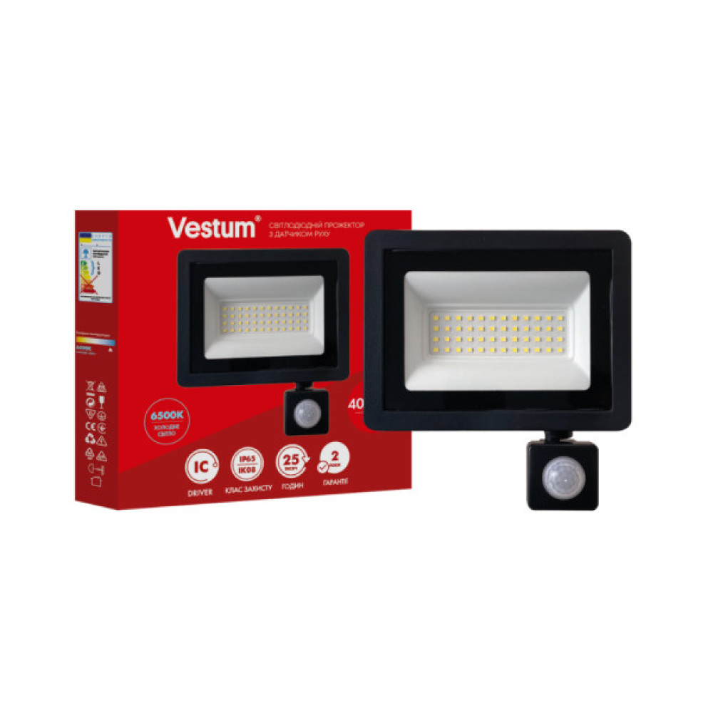 Прожектор Vestum LED 50W 6500K 180-260V IP65 (1-VS-3022)