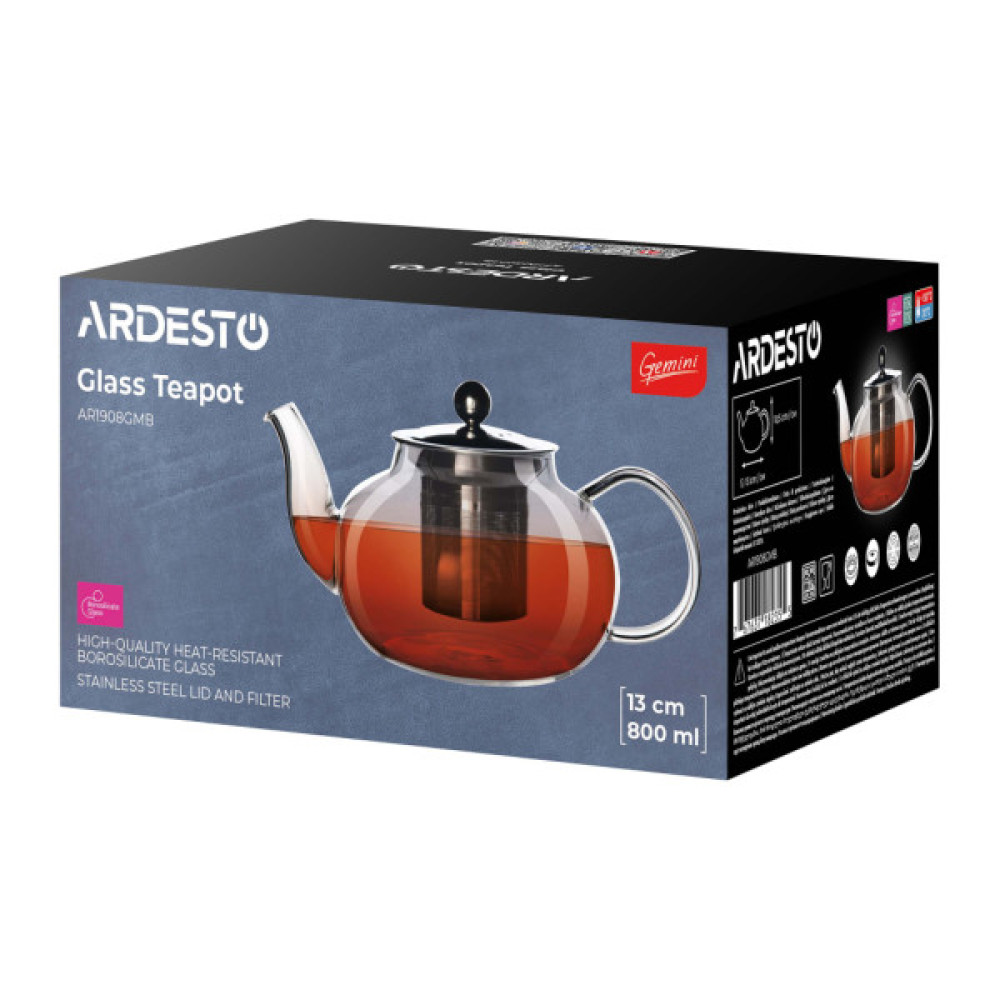 Заварник ARDESTO Gemini Roma 800 мл (AR1908GMB)