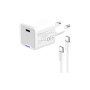 Зарядний пристрій ColorWay GaN Mini 35W PD Port PPS USB-C white cable Type-C (CW-CHS056PDC-WT) Зарядний пристрій ColorWay GaN Mini 35W PD Port PPS USB-C white cable Type-C (CW-CHS056PDC-WT)