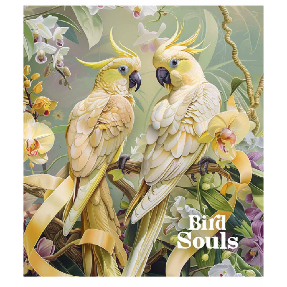 Зошит Школярик Bird Souls 48 аркушів лінія (048-3457L)
