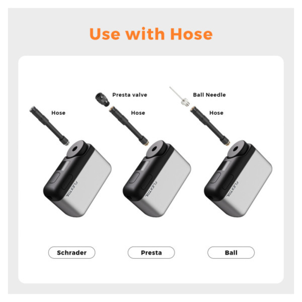 Велосипедний насос Flextail Tiny Bike Pump Pro 120 PSI (6975755967455)