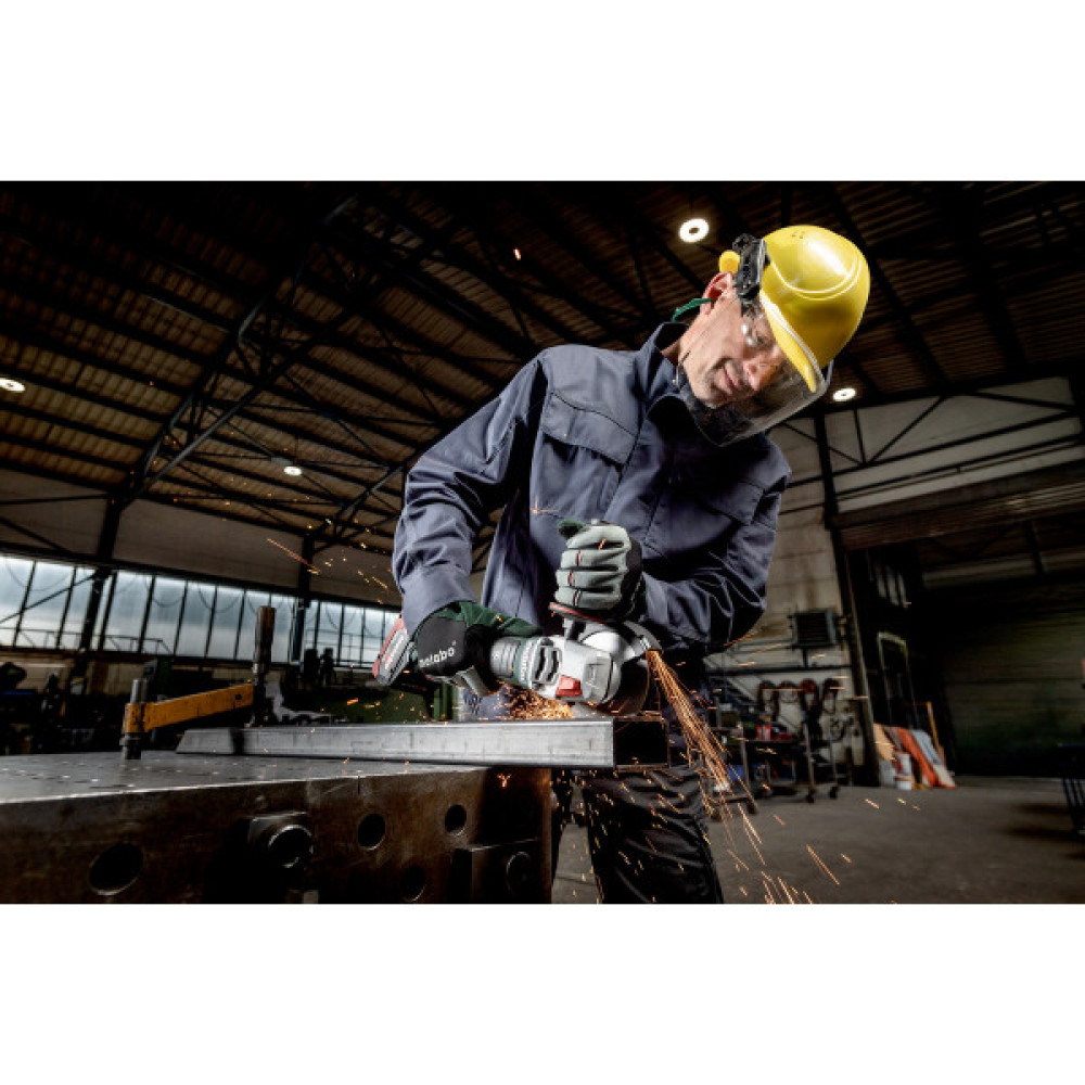 Шліфмашина кутова акумуляторна Metabo WVB 18 LT BL 11-125 Quick 125мм 18В 2х5.5А·год 2800-10000об/хв 1.8кг