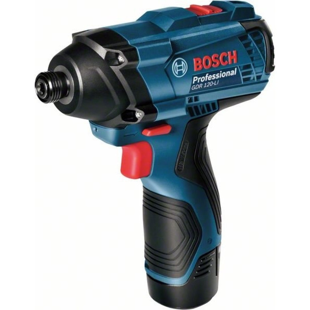 Гвинтоверт ударний акумуляторний Bosch Professional GDR 120-LI 12V 1300/2600об·хв 100Нм М4-М12 1.1кг без АКБ та ЗП