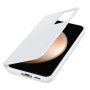 Чохол до мобільного телефона Samsung S23 FE Smart View Wallet Case White (EF-ZS711CWEGWW) Чохол до мобільного телефона Samsung S23 FE Smart View Wallet Case White (EF-ZS711CWEGWW)