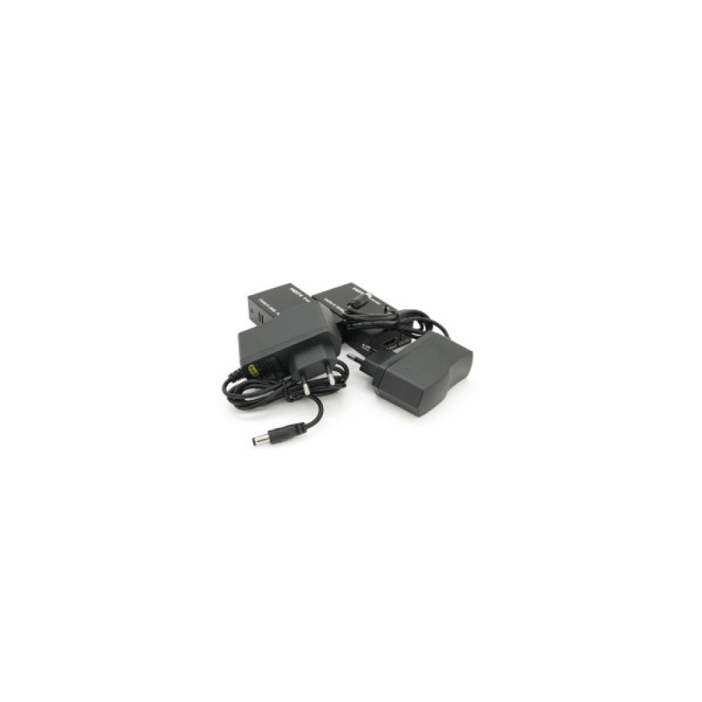Адаптер HDMI extender 60m CAT5E/6 1080P 3D black Voltronic (YT-SCPE HDM-60m1080Р)